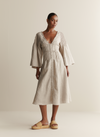 Emery Linen Midi Dress