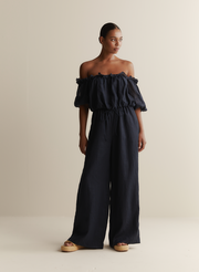 Amelia Linen Ramie Jumpsuit