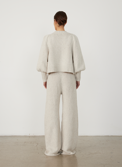 HADLEY WOOL KNIT | HEATHER