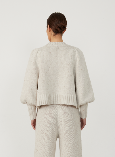 HADLEY WOOL KNIT | HEATHER