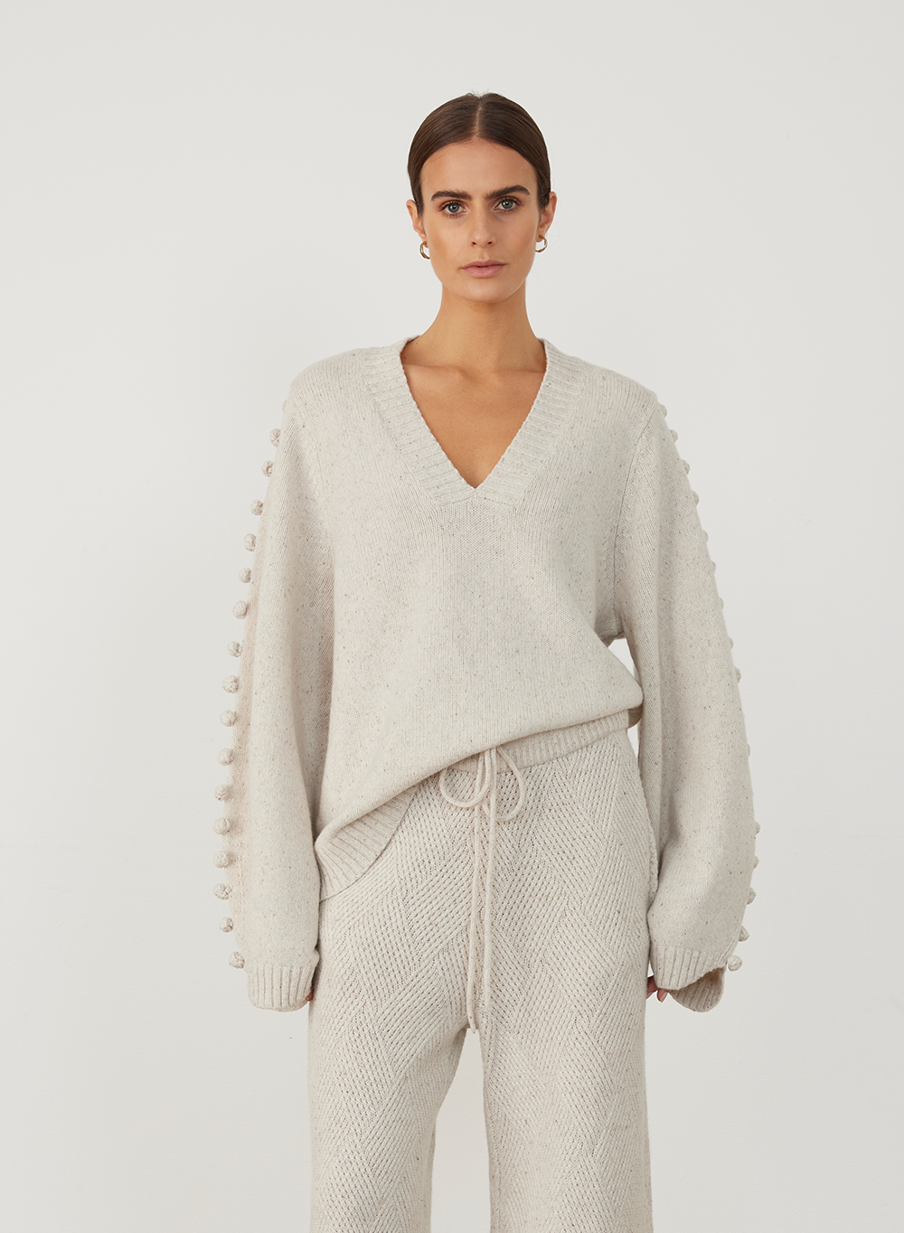 PAIGE WOOL KNIT | HEATHER