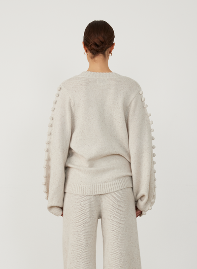 PAIGE WOOL KNIT | HEATHER