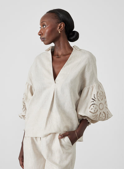 Blyth Linen Shirt | Flax