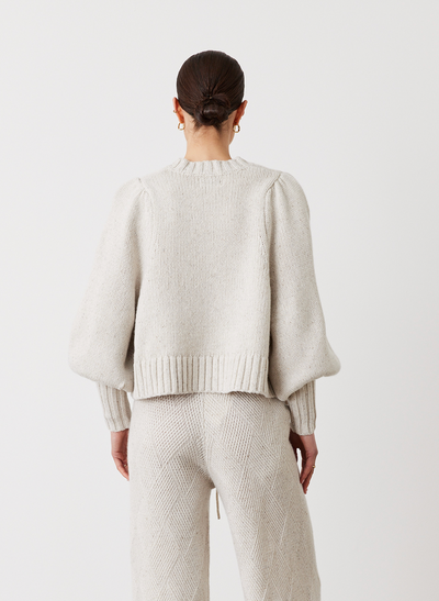 HADLEY WOOL KNIT | HEATHER