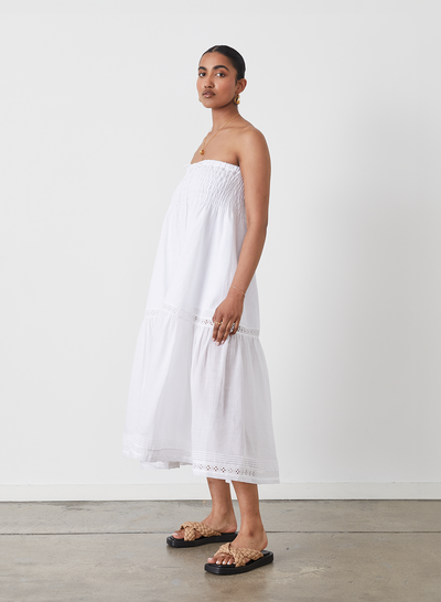 KIM LINEN RAMIE MAXI SKIRT | MIDI DRESS