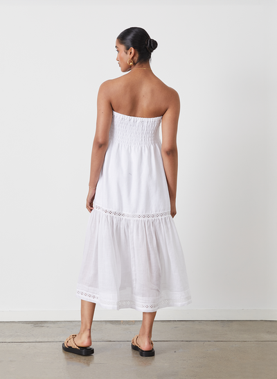 KIM LINEN RAMIE MAXI SKIRT | MIDI DRESS