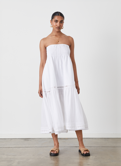 KIM LINEN RAMIE MAXI SKIRT | MIDI DRESS