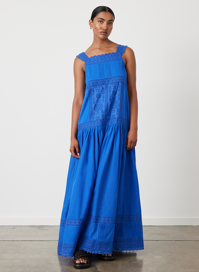 Veronika Organic Cotton Maxi Dress