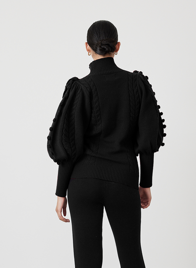 Felicity Wool Knit | Black