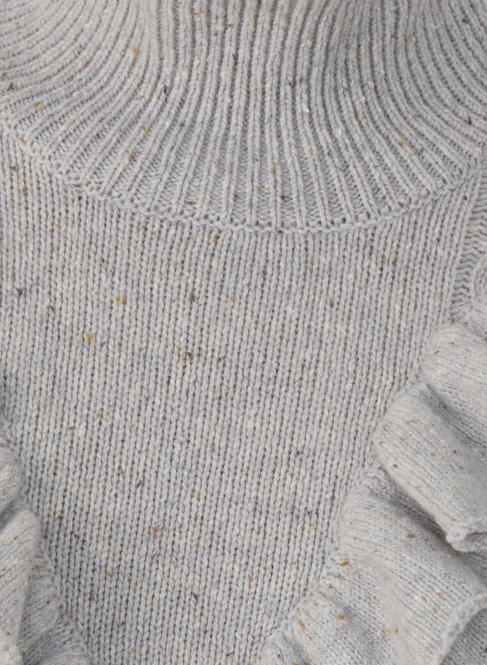 FELICITY WOOL KNIT | GREY DOT MARLE
