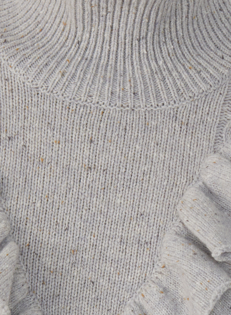 Felicity Wool Knit | Grey Dot Marle