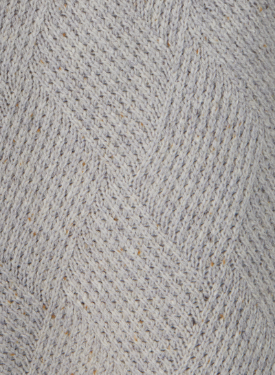 ELIZABETH WOOL QUILT KNIT PANT | GREY DOT MARLE