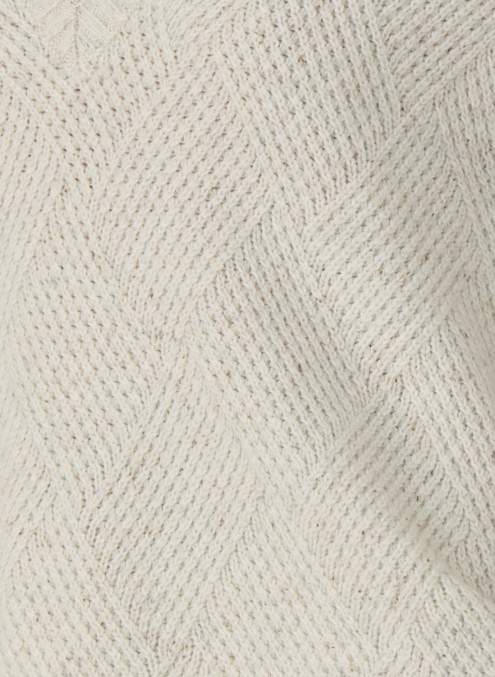 ANNA WOOL QUILT KNIT | HEATHER DOT MARLE