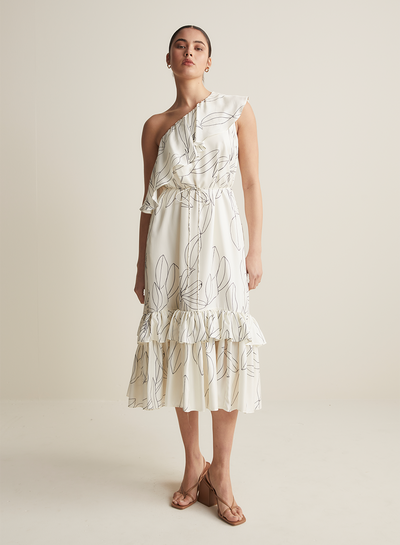 Margot Silk Midi Dress