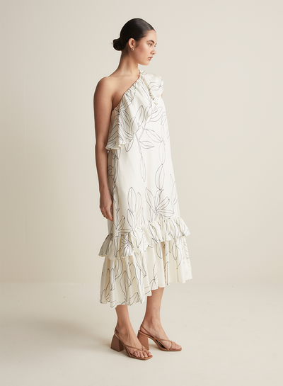 Margot Silk Midi Dress