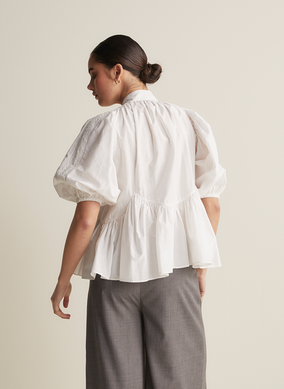 Agatha Silk Cotton Shirt