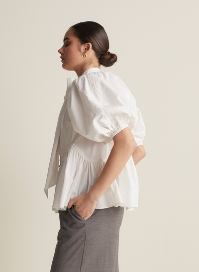 Agatha Silk Cotton Shirt