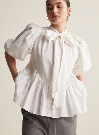 Agatha Silk Cotton Shirt