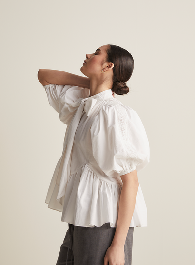 Agatha Silk Cotton Shirt