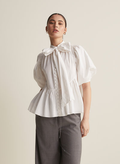 Agatha Silk Cotton Shirt