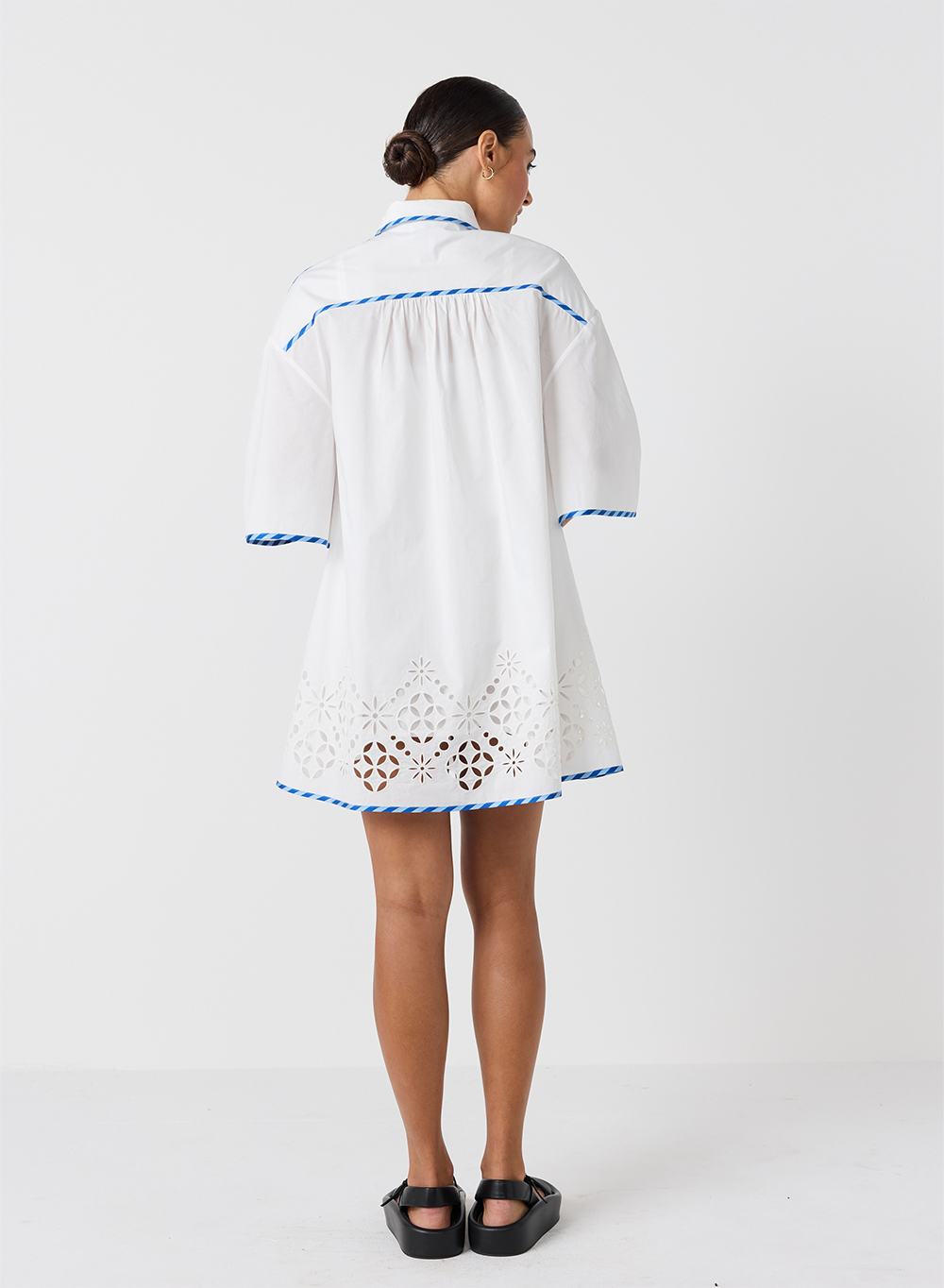Nora Organic Cotton Smock Mini Dress