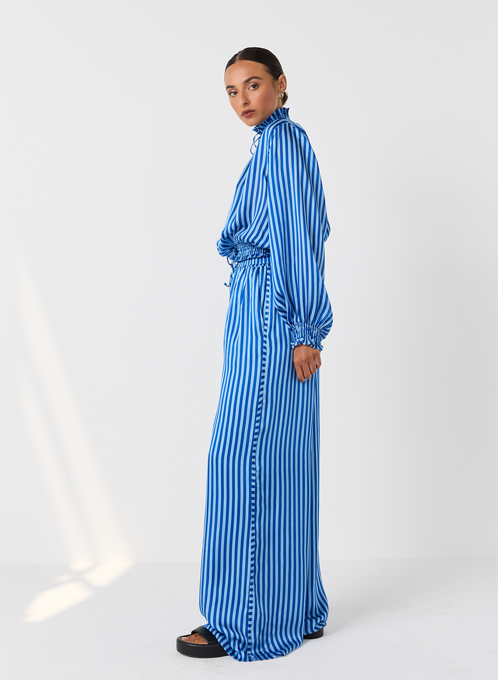 Lylia Silk Palazzo Pant