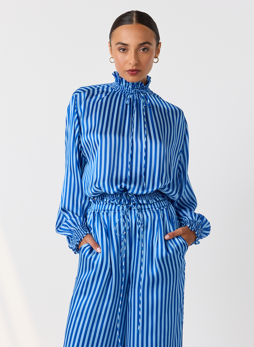 Lylia Silk Palazzo Pant