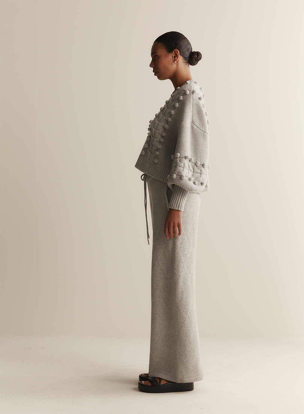Elsa Wool Knit | Grey Marle