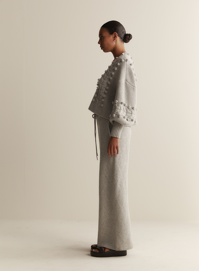 Elsa Wool Knit | Grey Marle