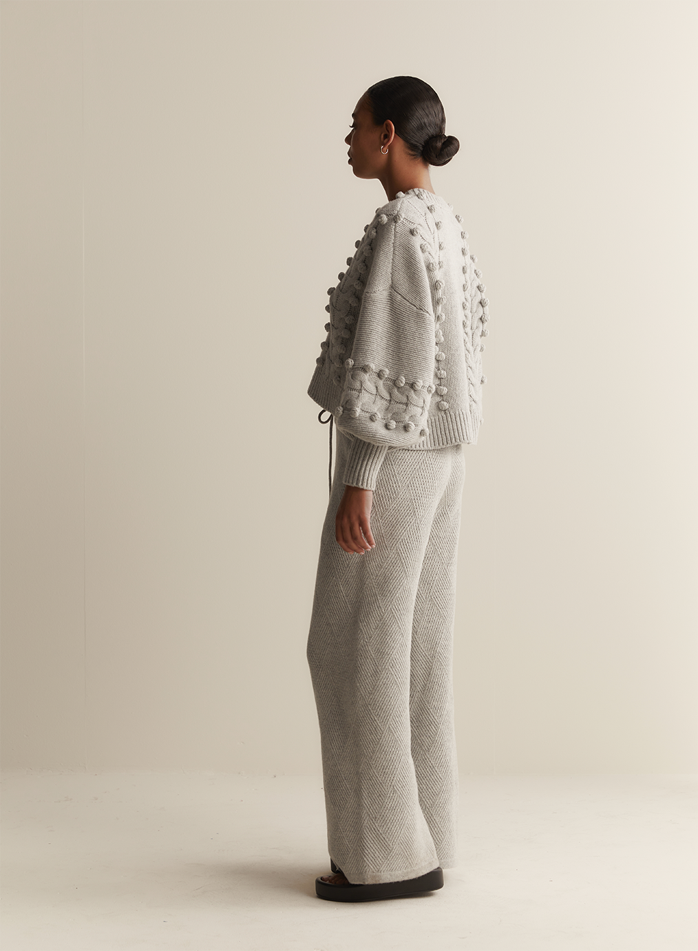 Elsa Wool Knit | Grey Marle