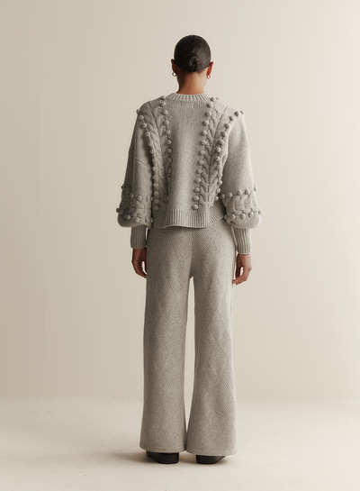 Elsa Wool Knit | Grey Marle