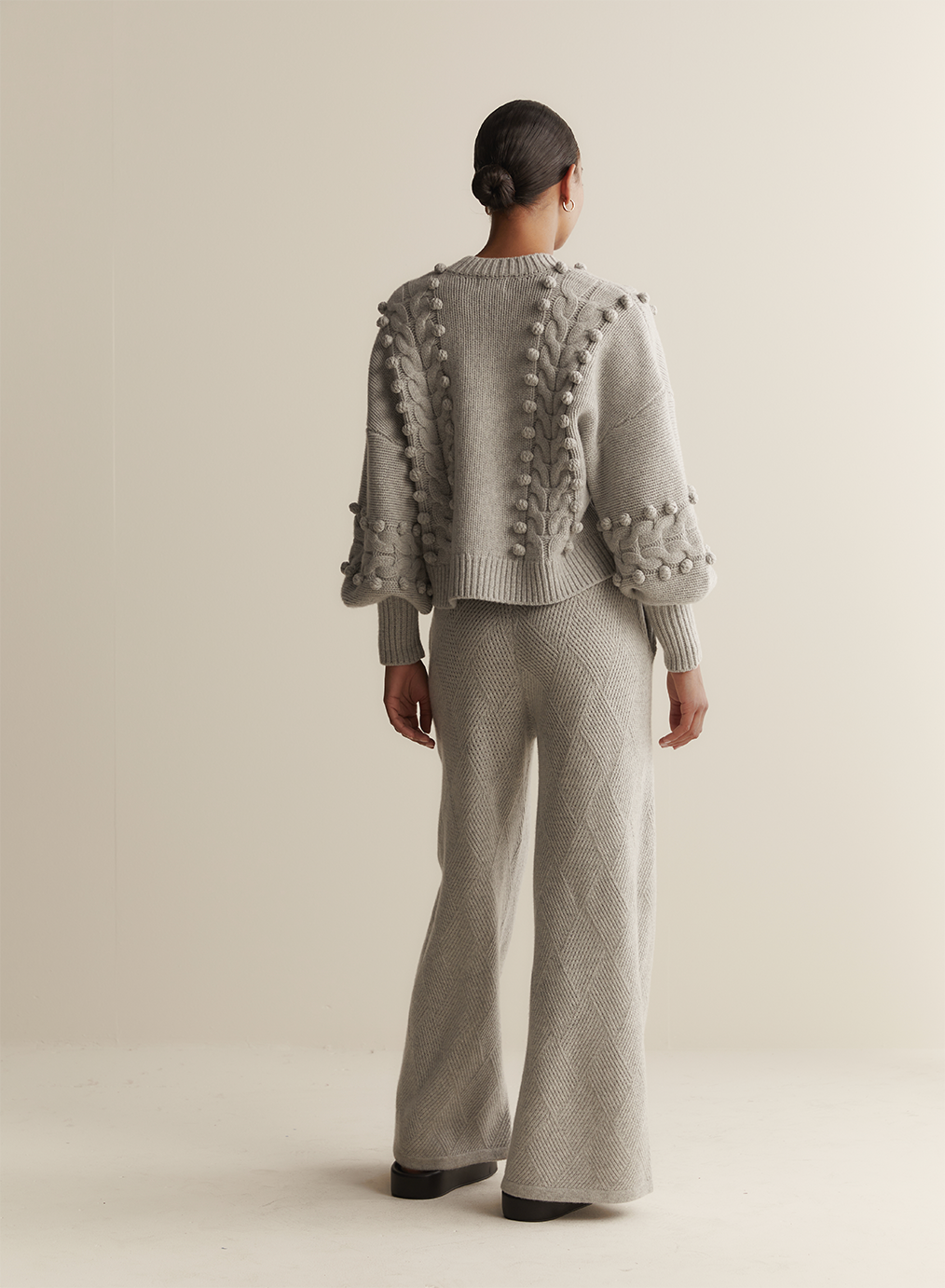 Elsa Wool Knit | Grey Marle