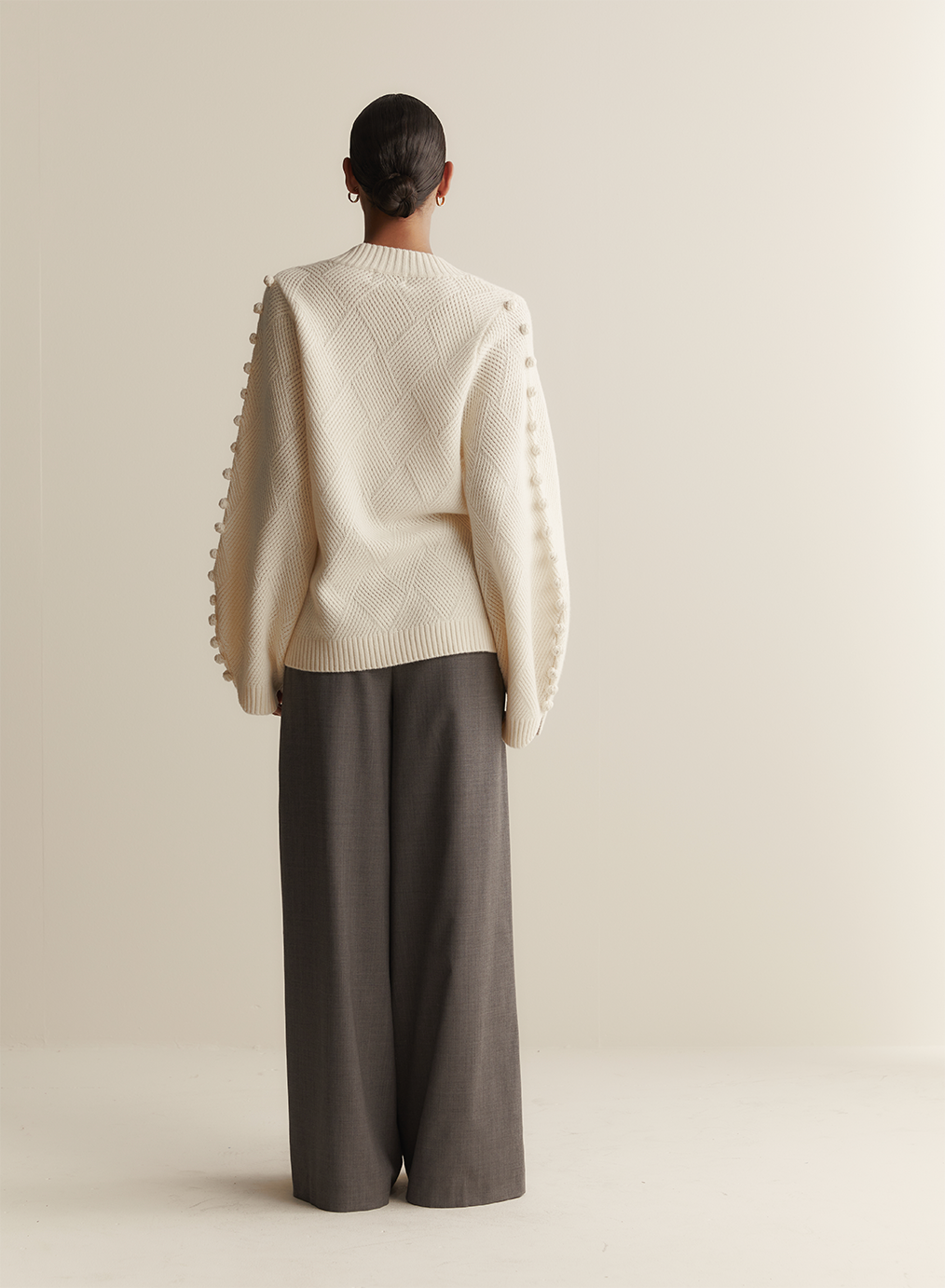 Celeste Wool Knit | Cream