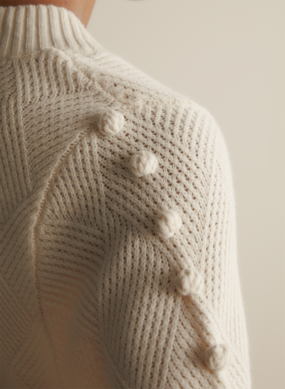 Celeste Wool Knit | Cream