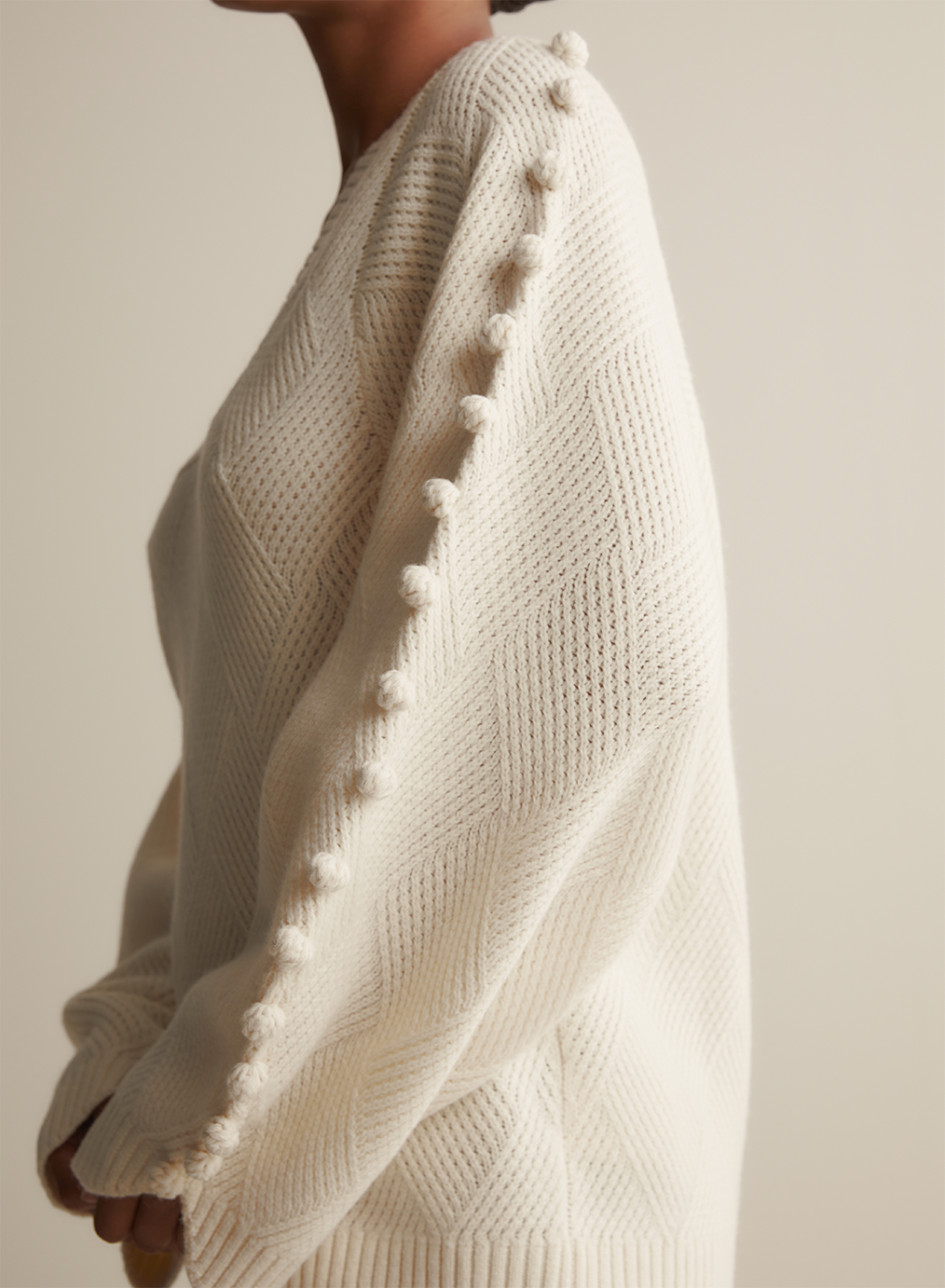 Celeste Wool Knit | Cream