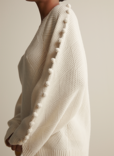 Celeste Wool Knit | Cream