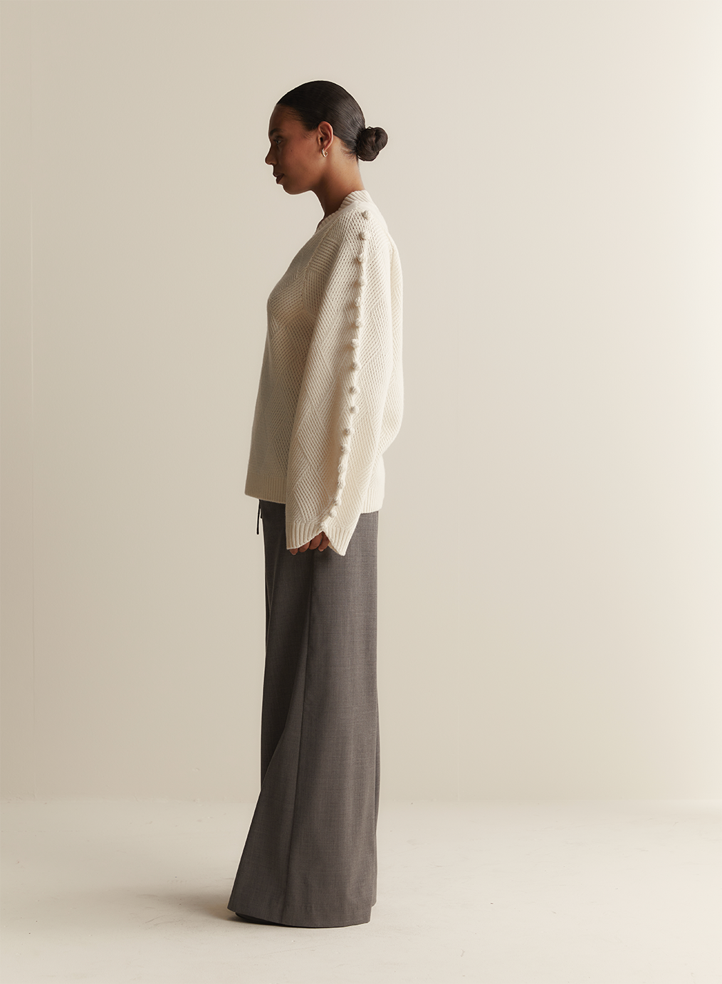 Celeste Wool Knit | Cream