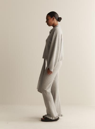 Jenny Wool Knit | Grey Marle