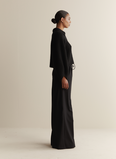 Alena Wool Knit | Black