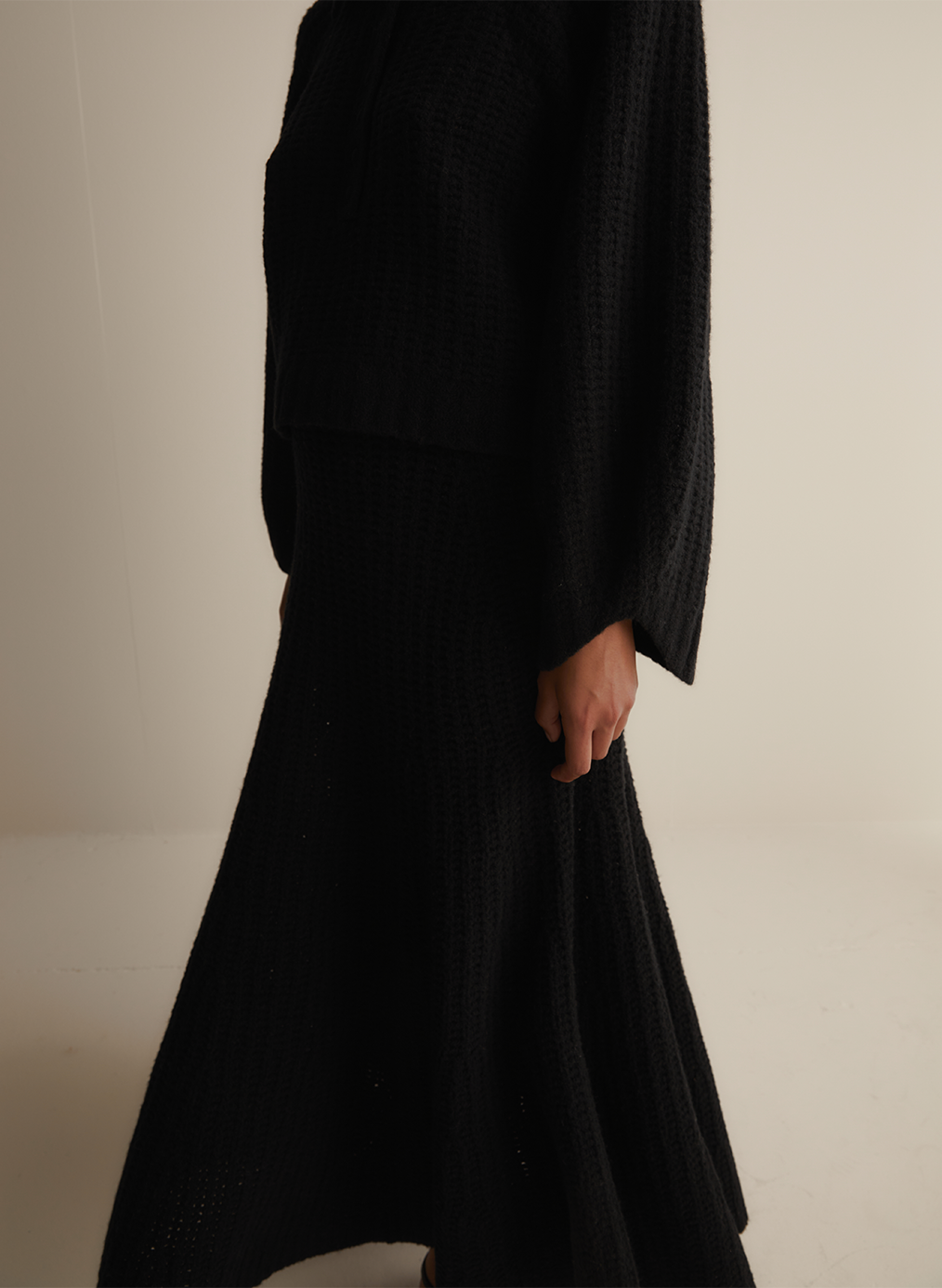 Alena Wool Knit | Black