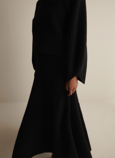 Alena Wool Knit | Black