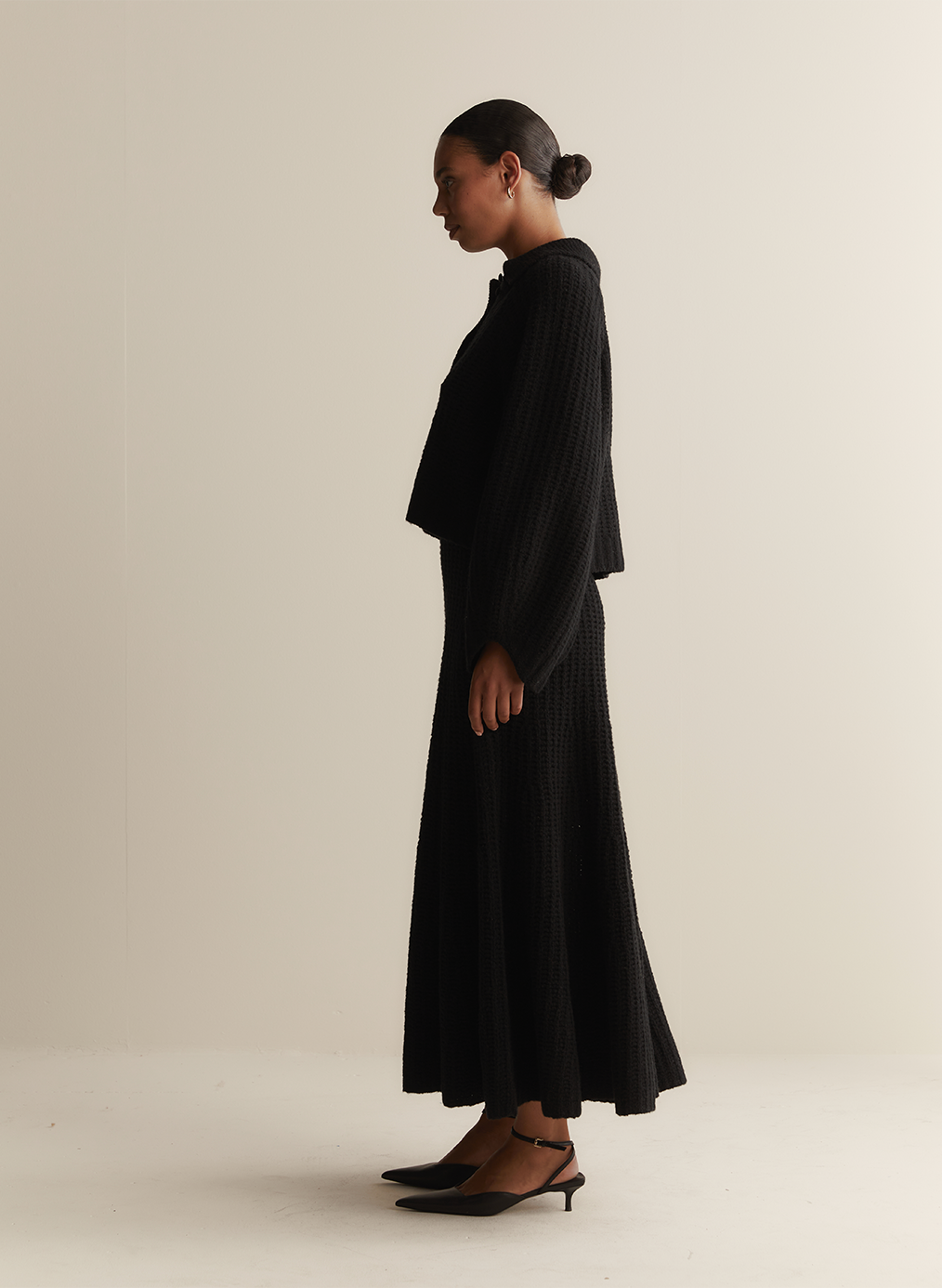 Alena Wool Knit | Black