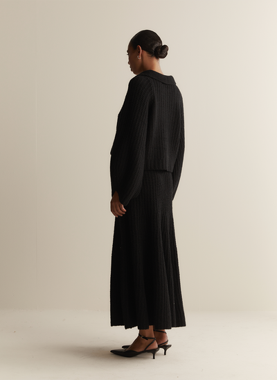Alena Wool Knit | Black
