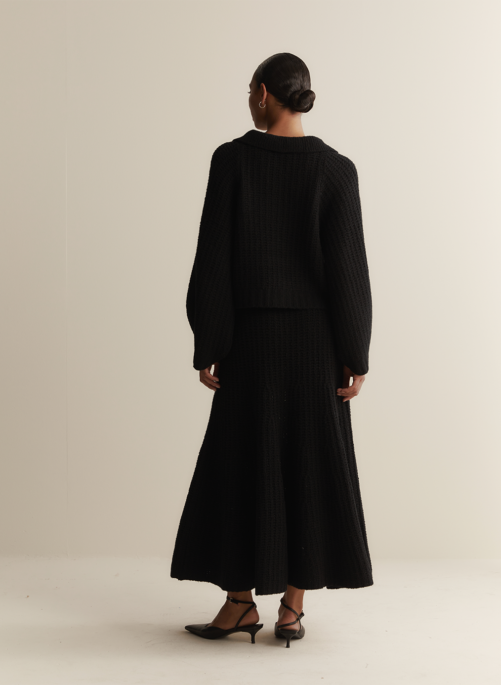 Alena Wool Knit | Black
