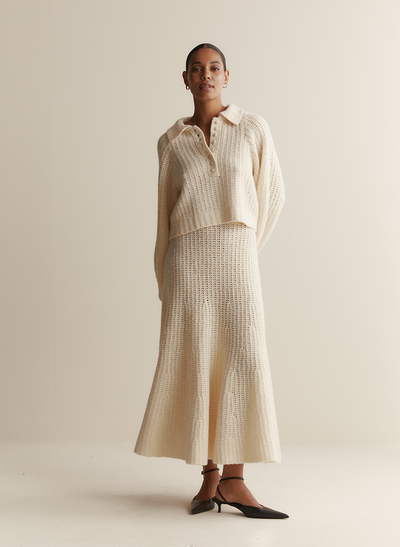 Alena Wool Knit | Cream