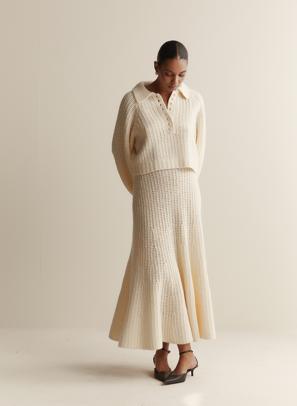 Alena Wool Knit | Cream