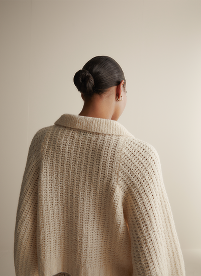 Alena Wool Knit | Cream