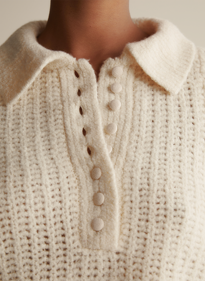 Alena Wool Knit | Cream