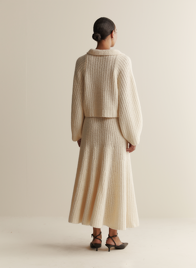 Alena Wool Knit | Cream