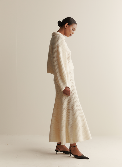 Alena Wool Knit | Cream
